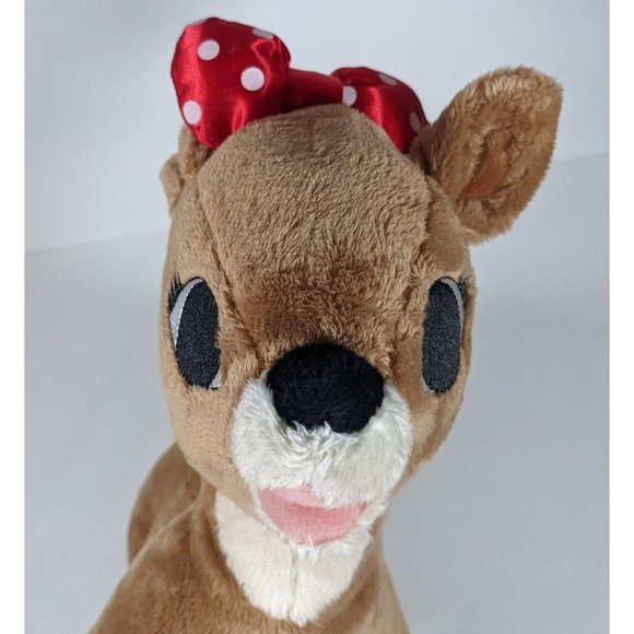 Build-A-Bear Clarice Girlfriend Rudolph Red Nose Reindeer Plush stuffed animal - Picture 7 of 7